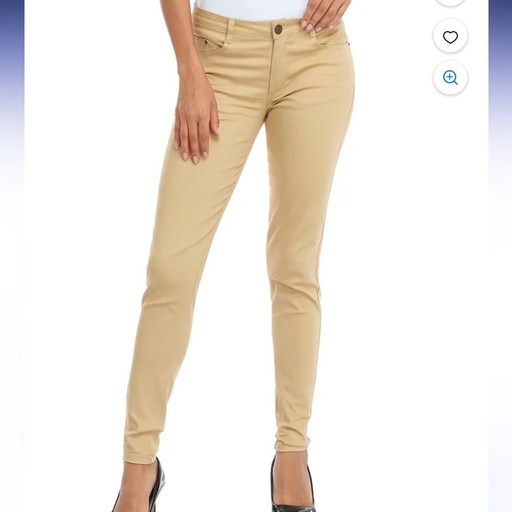 LAGENCE Skinny High Rise Pants